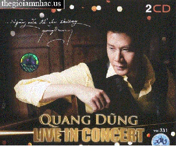 CD Quang Dung Live In Concert (2 Dia)